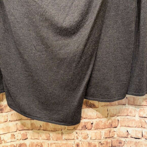 41 Hawthorn Crossover Long Sleeve Sweater Dark Gray Size XL - Picture 2 of 10